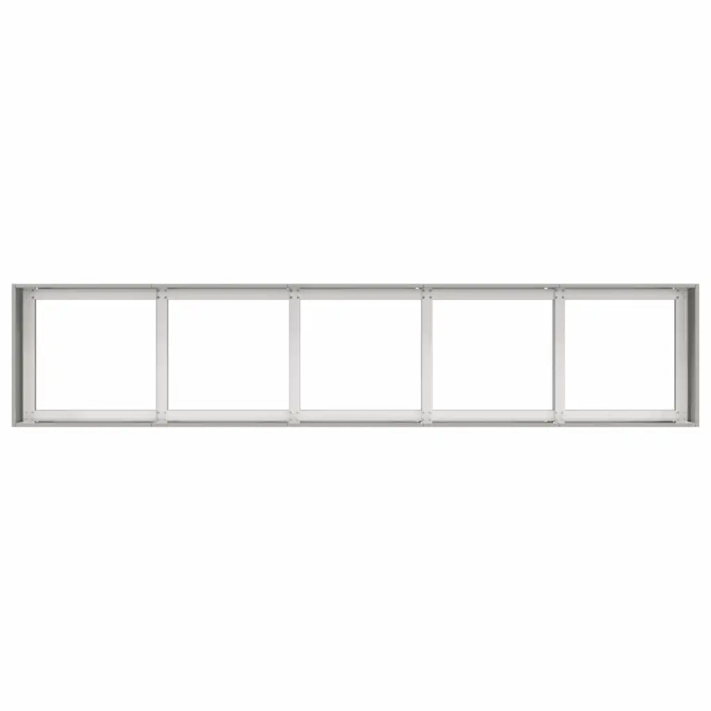 Fioriera 200x40x40 cm in Acciaio Inox