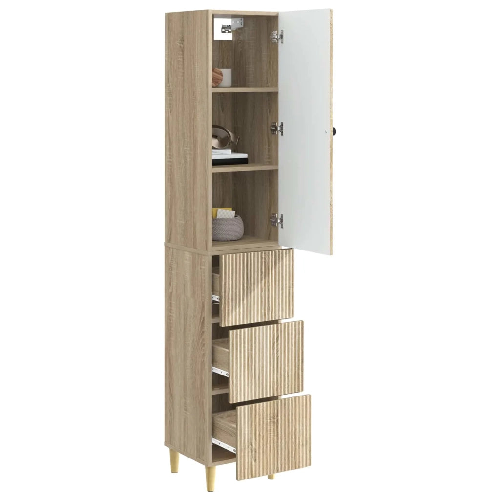 Set di armadi 2 pcs 33 x 34,5 x 90 cm Legno ingegnerizzato 3416567