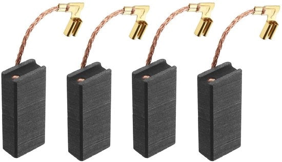 Set di pennelli a carbonio - 2 pezzi - Auto Stop - Per strumenti elettrici - Adatto per - Sostituzioni di alta qualità - Ideali per la manutenzione di