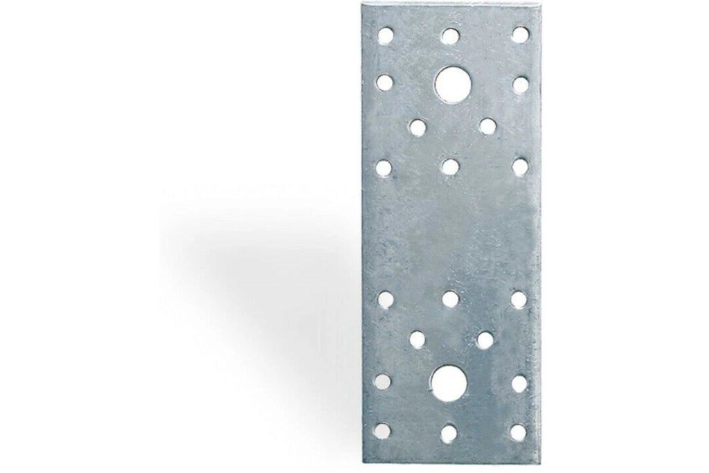 Giunto A Piastra Forato Mm 3 140X55 Zincato 5 Pezzi - Masidef