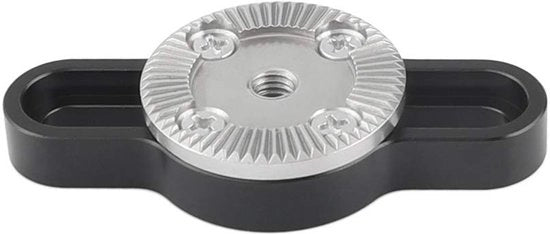 Adattatore di supporto per connettori M6 standardizzati - Regolabile e rimovibile - Viti 1/4"-20 - Accessorio per contenitore per macchina fotografica - Maniglie e viti di chiusura