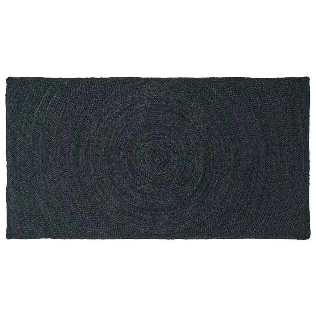 Tappeti per area Grigio Scuro 80 x 150 cm Juta 42010555