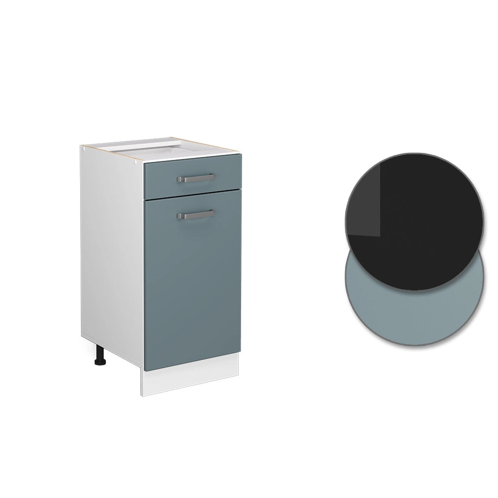 Vicco Mobiletto base per cucina Grigio-blu 40 cm , PL Antracite