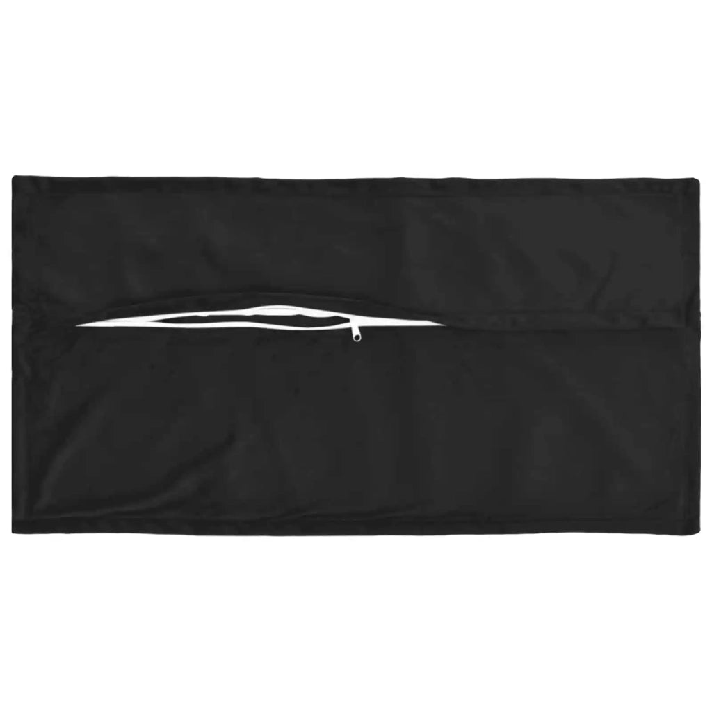 Federa 12 pcs HOUTEN Nero 40 x 80 cm Velluto 918093