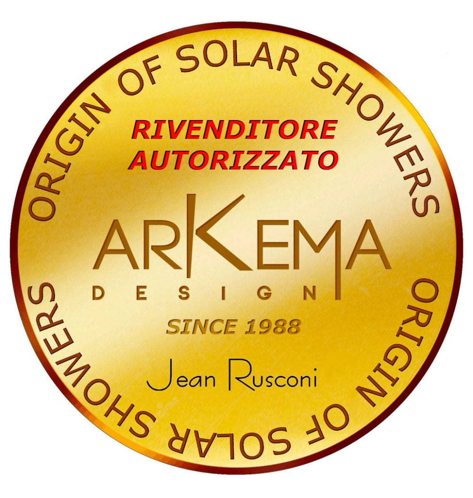 Piatto Doccia da Esterno Giardino in Polietilene HD Arkema Lake Ruby