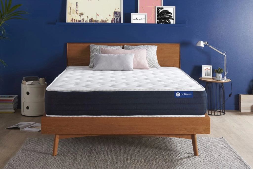 Materasso matrimoniale Actiflex sleep 160x190cm - Spessore : 22cm - Molle insacchettate e memory foam - Bilanciato