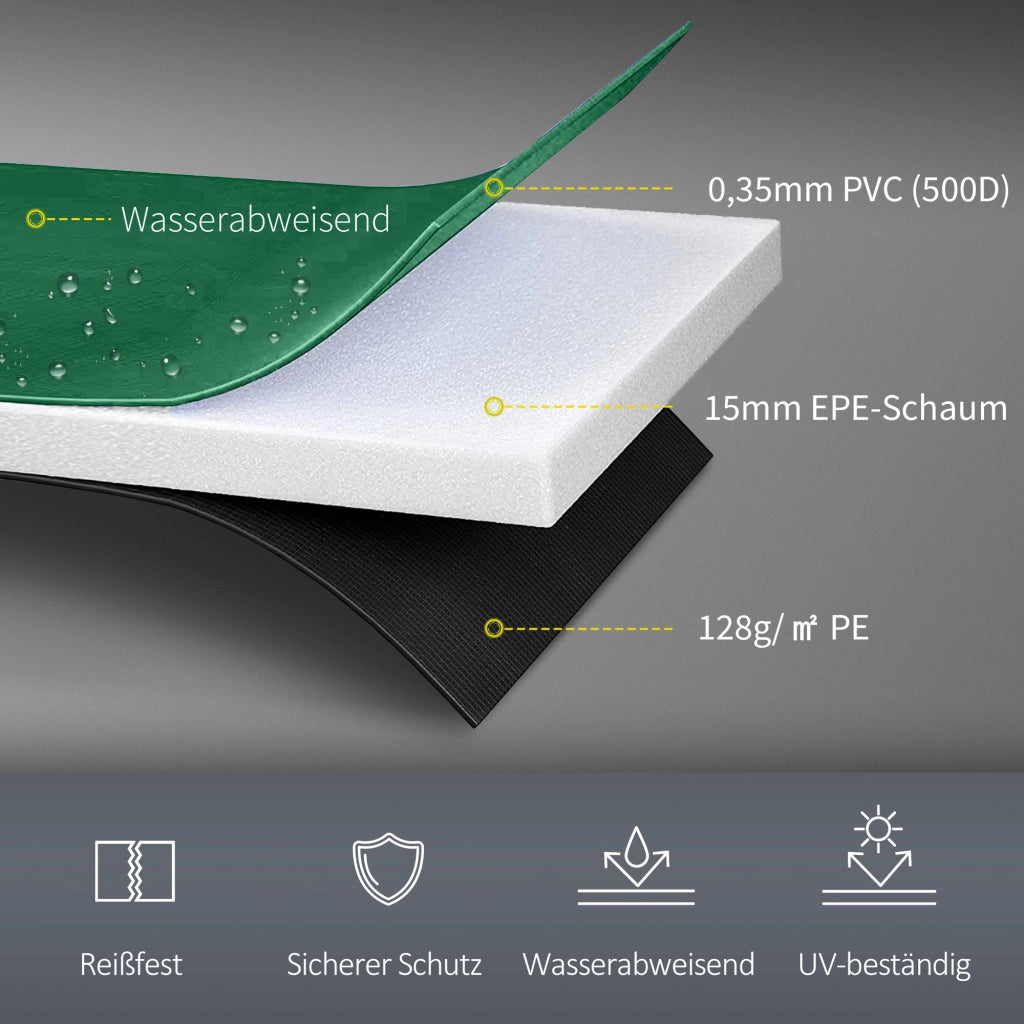 Copertura per Trampolino ¨C zephmum ¨C Verde ?366cm
