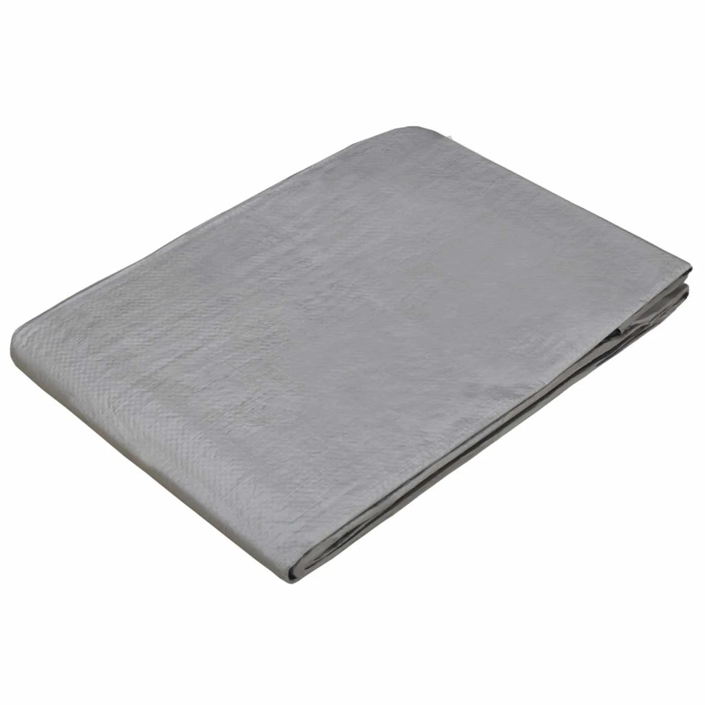 Telo con Occhielli Grigio Chiaro 3 x 6 m 90 gsm PE 42039291