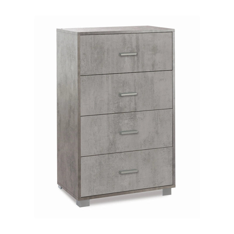 Mobile 4 Cassetti Kit Cemento cm 70x41x112h - Sarmog