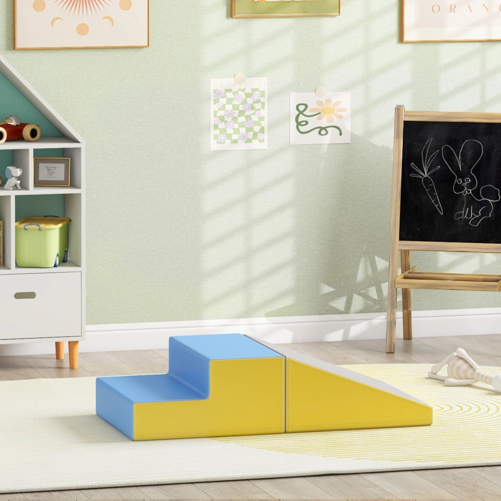 Gioco di motricit¨¤ modulabile per bambini ¨C Minimal ¨C 50x50x25 cm multicolore