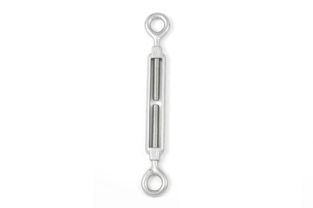 Tenditore Zincato Due Occhielli Diametro 5 Mm Set 5 Pezzi - Masidef