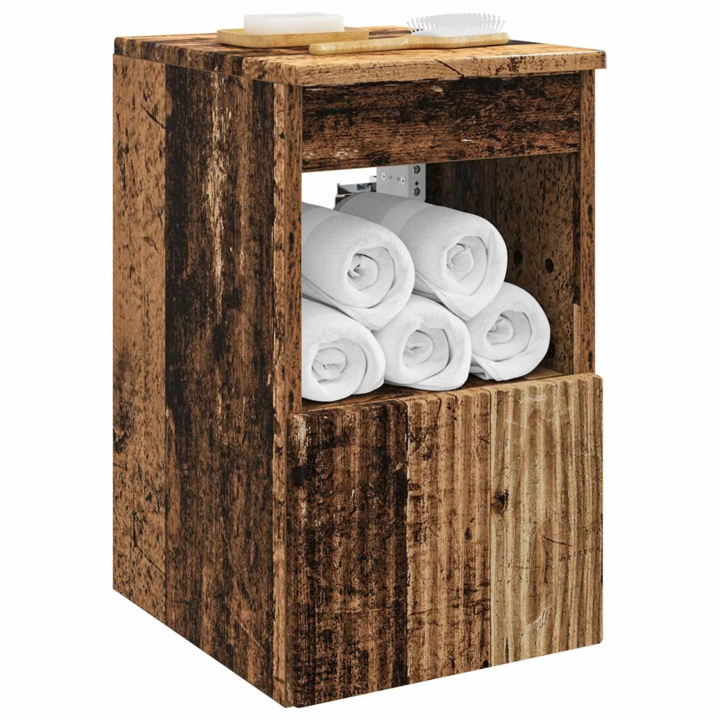Mobile da Bagno Legno antico 30 x 35 x 50 cm 890490