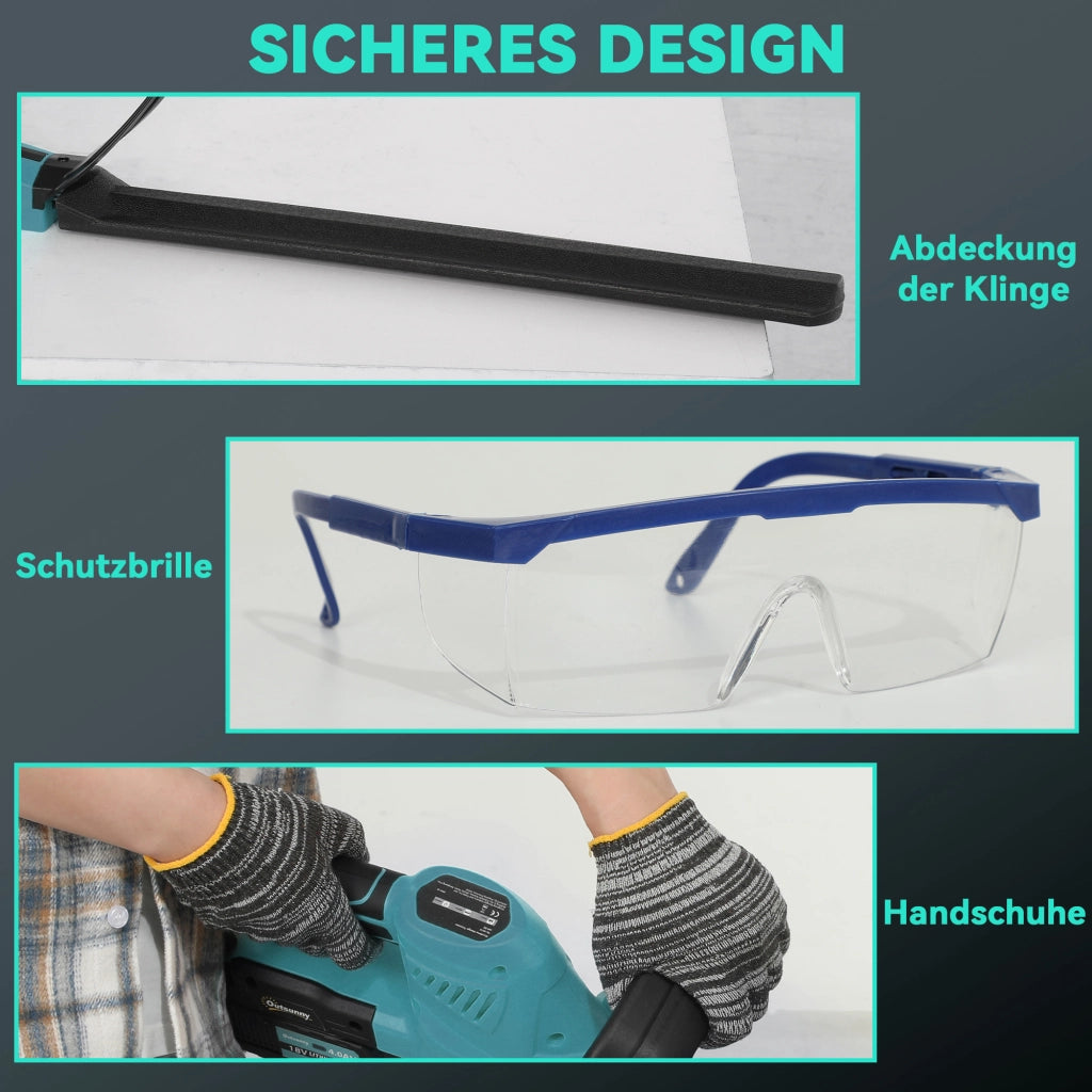 Tosaerba Elettrico per Siepi ¨C Minimal ¨C 51cm Blu