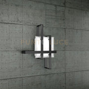 CROSS PLAFONIERA 50 2 LUCI NERO 1106-50-NE