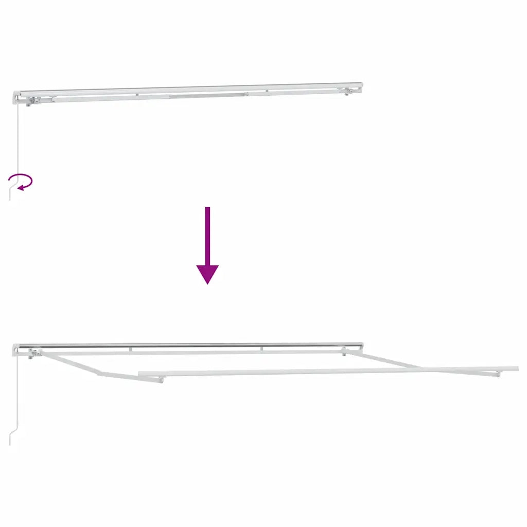 Tenda da Sole 400 × 300 cm Poliestere 3330575