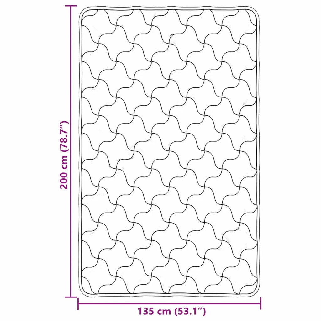 Piumone Completo Annuale Trapuntato Rosa 135 x 200 cm 42026265