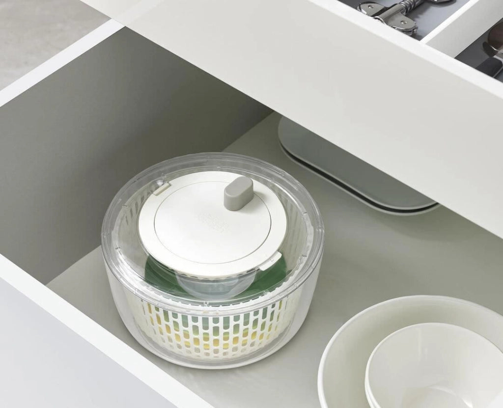 Joseph Joseph 20154 Multi-Prep Set di Preparazione Insalate 4 pezzi con Centrifuga Affettatrice Spiralizzatore Grattugia colore Multicolore