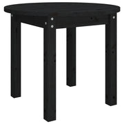 Tavolino da salotto | Tavolino da caff¨¨ | Tavolino da Soggiorno Nero ? 55x45 cm in Legno Massello di Pino