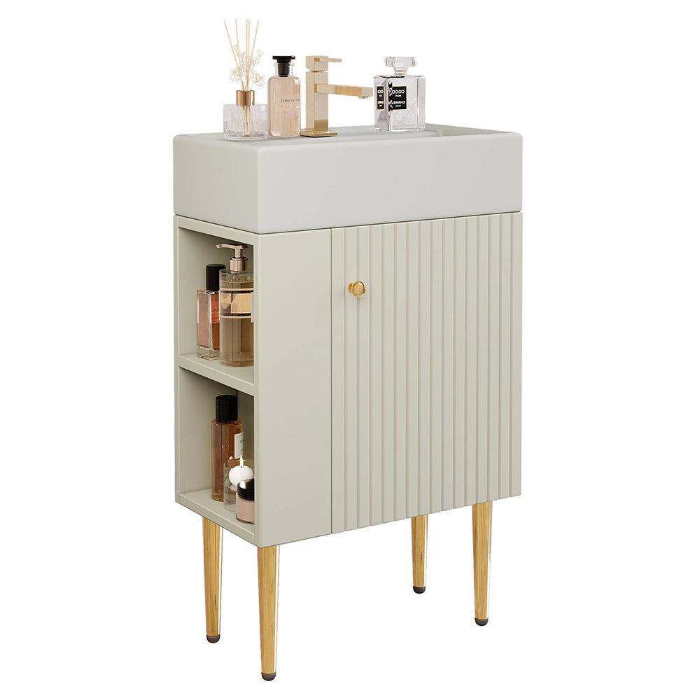 Mobile bagno lavabo - Xylo - 55 cm bianco