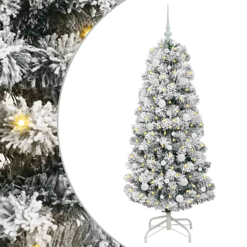 Albero di Natale Artificiale con Rami Pieghevoli 150 cm 3395589