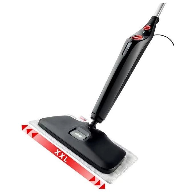 Vileda 168935 Steam XXL Plus Pulitore a vapore 1550 W 0,4 L riscaldamento 15 s 3 livelli vapore colore Nero