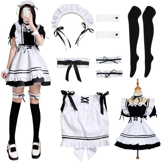 Costume per servitrici in stile classico - Costume anime