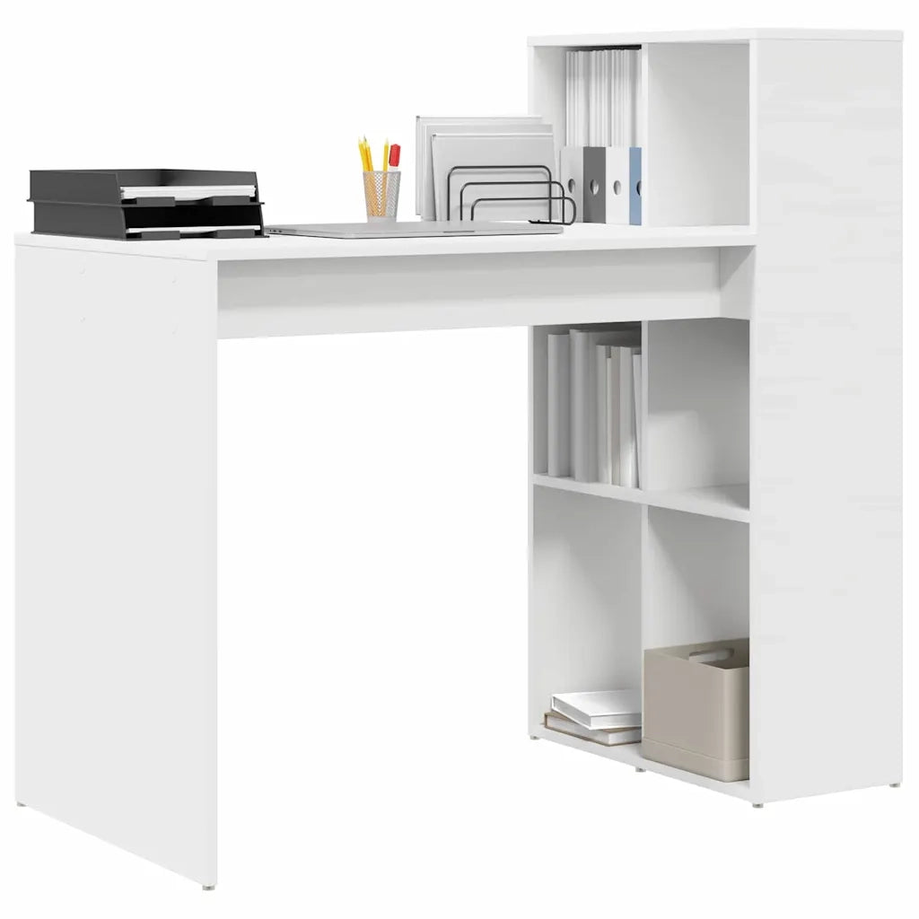 Scrivania Bianco 108 x 55 x 103.5 cm Legno multistrato 869458