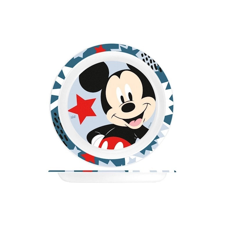 Piatto piano Disney Mickey Icon Ø 21 cm in SAN decorato