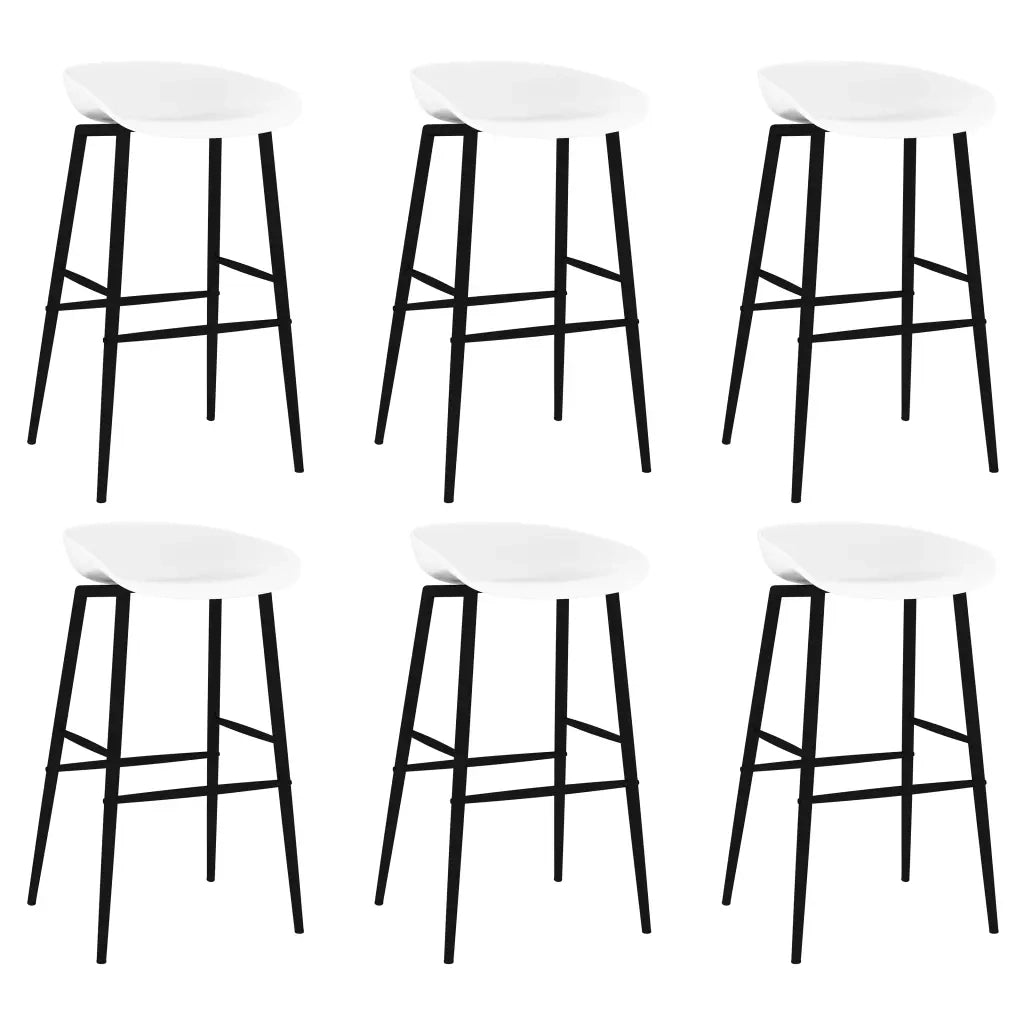 Set da Bar 7 pz Nero e Bianco 3057480