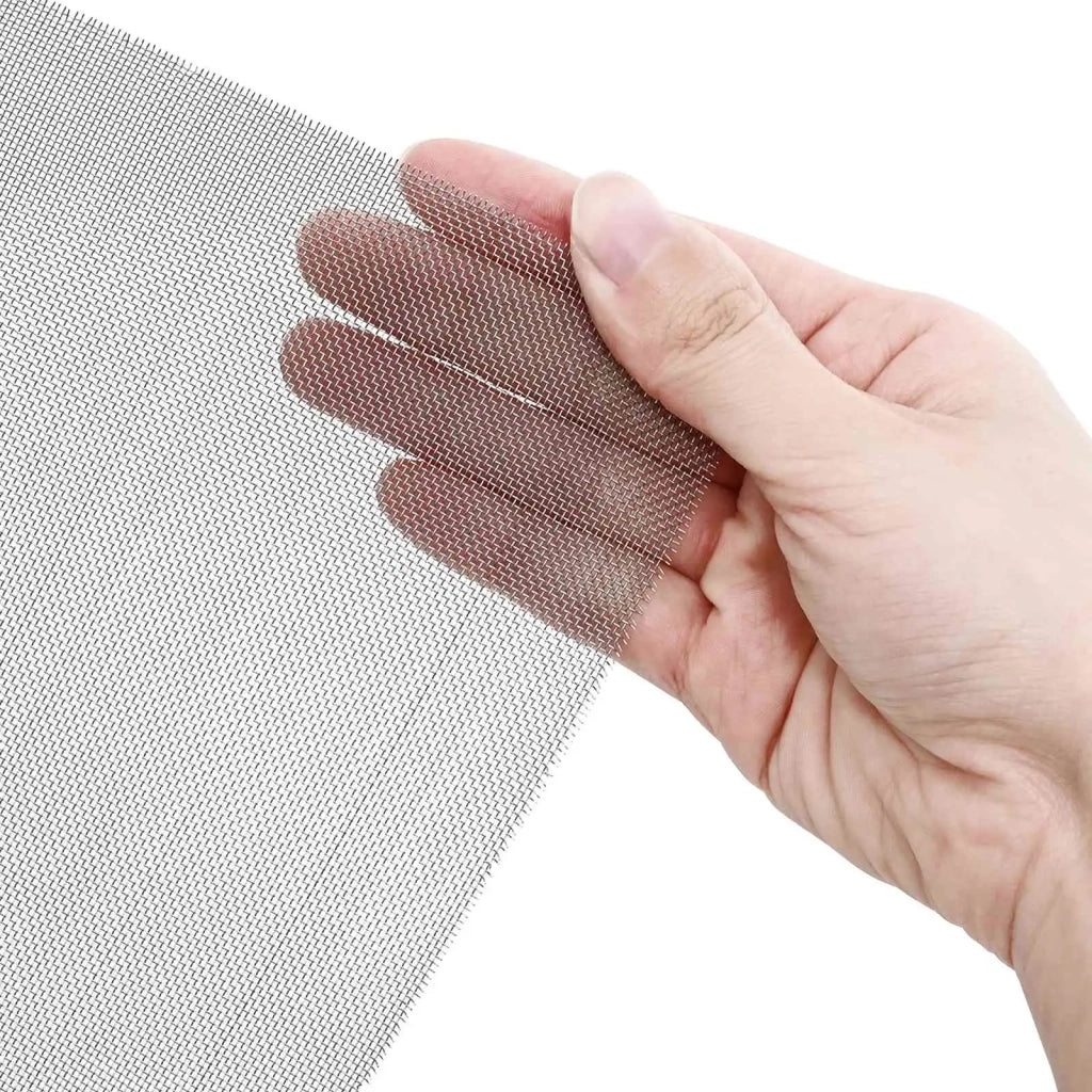 Rete per schermatura 20 x 2000 cm 30 Mesh Argento 42039547