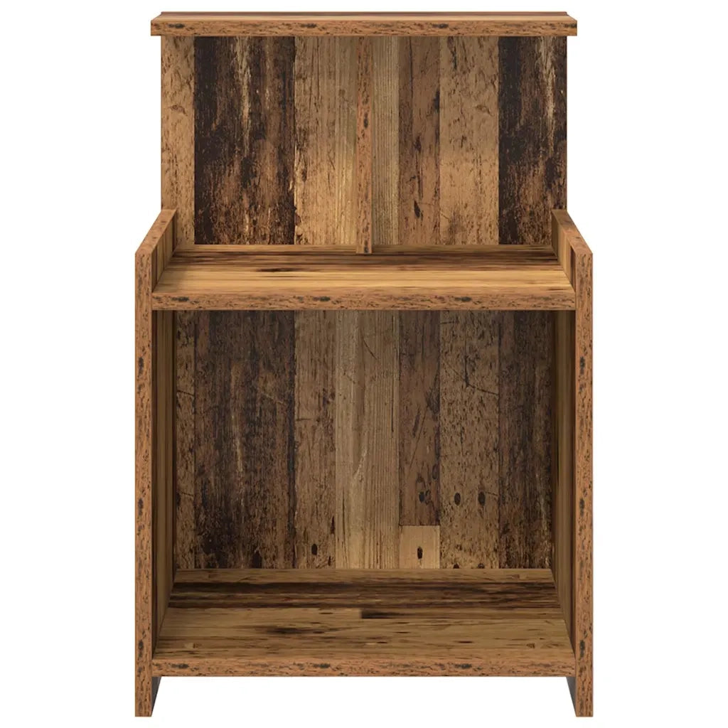 Armadio da Notte 2 pcs Legno vecchio 40 x 35 x 60 cm 875135
