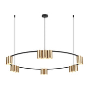 Lampada a sospensione Milagro Genesis Ø100 oro/nero 15xGU10