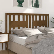 Testiera per Letto ambra 126x4x100 cm in Legno di Pino 818663