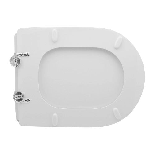 Copriwater compatibile per WC Cierre vaso Super forma 7 Bianco