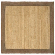 Tappeti per area Naturale e Grigio 200 x 200 cm Juta 42010674