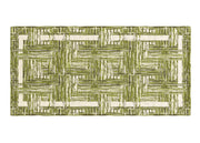 Tappeto Passatoia Cucina Corsia Retro Antiscivolo Disegno Bangkok By Suardi - 55x190 - Verde