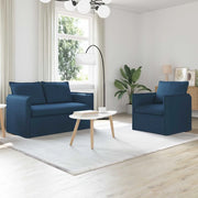 Set di divani 2 pcs Blu 136 x 82 x 85 cm Tessuto 3407529