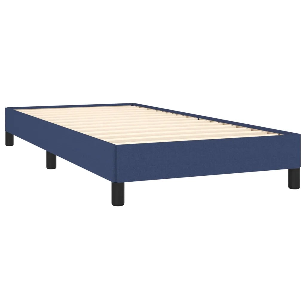 Giroletto senza Materasso Blu 90x190 cm in Tessuto 346686