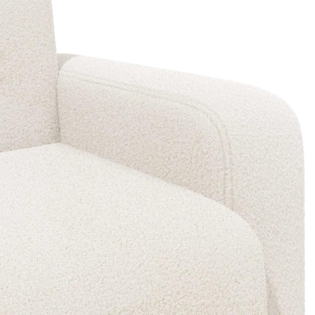 Poltrona Crema Bouclé 42042449