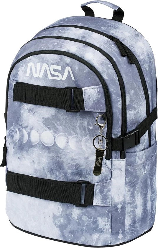 Borsa da scuola per ragazzi ragazze adolescenti - Borsa skateboard - Borsa per bambini con tasca per laptop e cintura per la scuola, scuola secondaria, scuola superiore