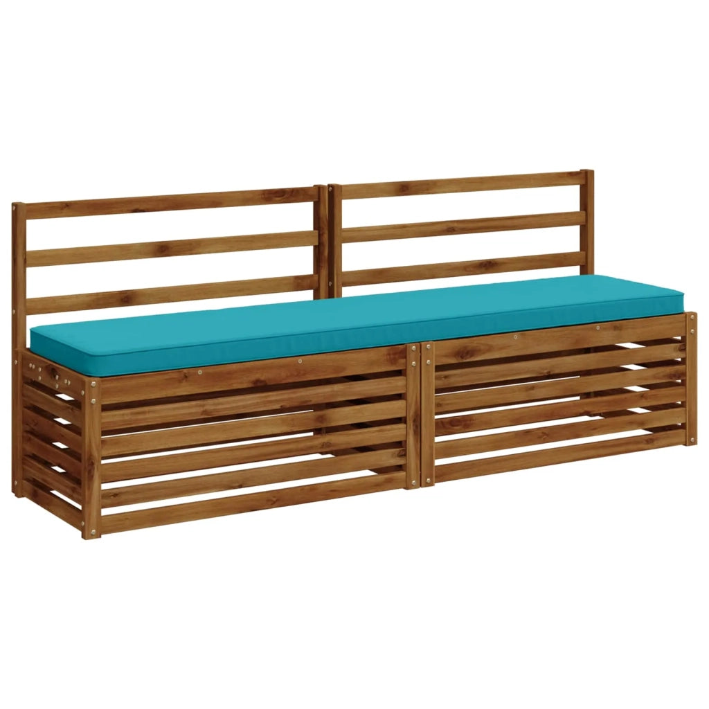 Cuscino per Panchina a 1 Pezzo VUGHT 100% Poliestere Turchese 951512