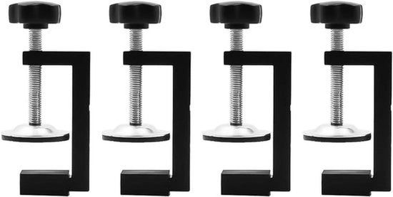 G-klem - schroefklemme adattabile - portata di chiusura - gancio per tavolo per camera da letto - cucina - bagno - pannello - adatta per montaggio - diverse colori.