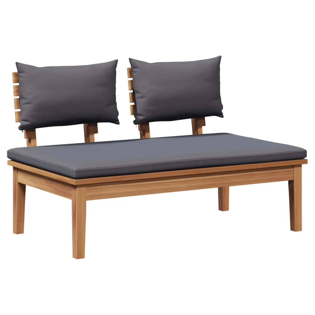 Set Divano da Giardino 4 pcs Marrone e Grigio 3356865