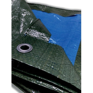 TELO OCCHIELLATO PE VERDE/BLU  3X 3M 90 GR- 4F- 1,0 pz