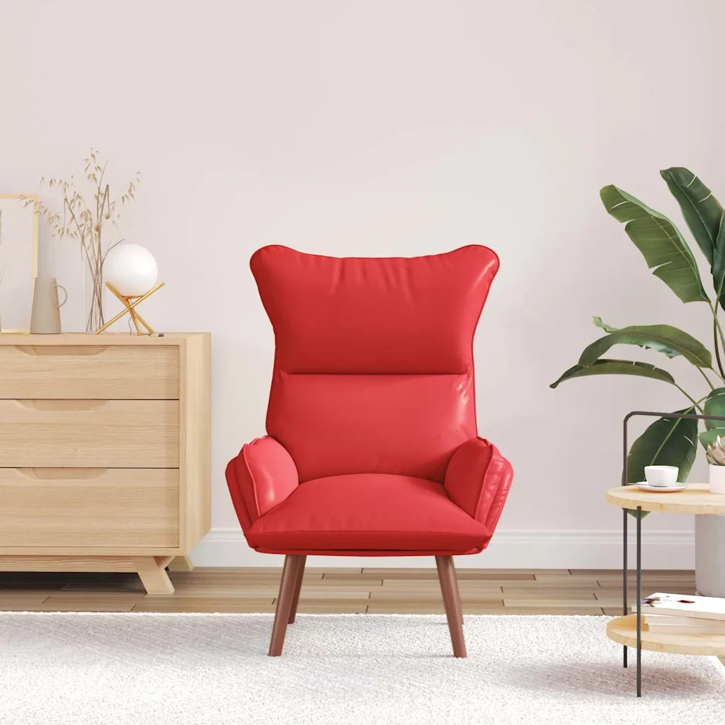 poltrona Rosso 69 x 74 x 93 cm Pelle Artificiale 42001861
