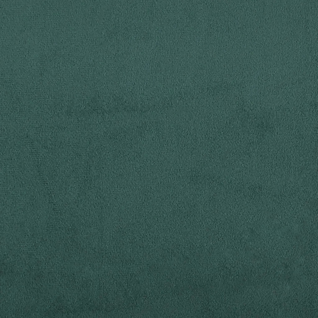 Set di Divani 3 pz con Cuscini Verde scuro in Velluto