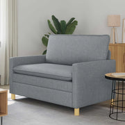 Divano Grigio chiaro 126 x 81 x 87,5 cm 42028789