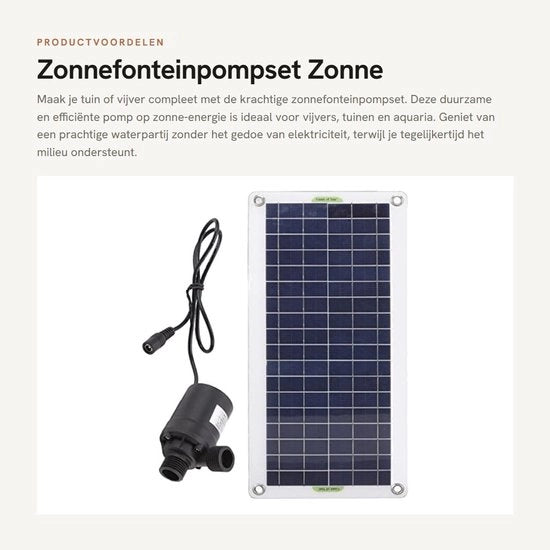 Pompa per fontaniera solare - Set di pompe per fontaniera solare - Fontaniera solare per vasca per uccelli - Alta efficienza - Nero - Pompa per acqua solare all'aperto - 800 litri all'ora - Adatto per ...