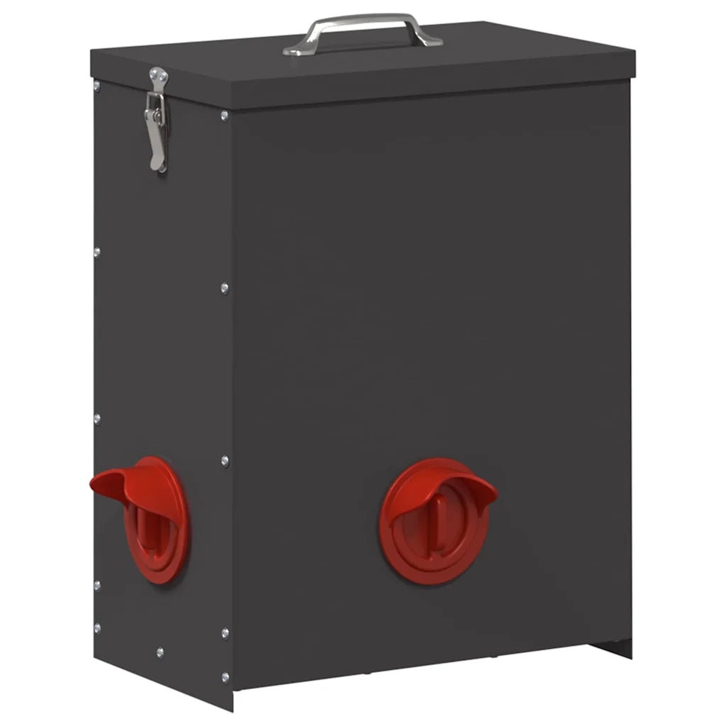 Feeder per pollo 2 pz Nero 32,5 x 20,5 x 43 cm CFW9194391