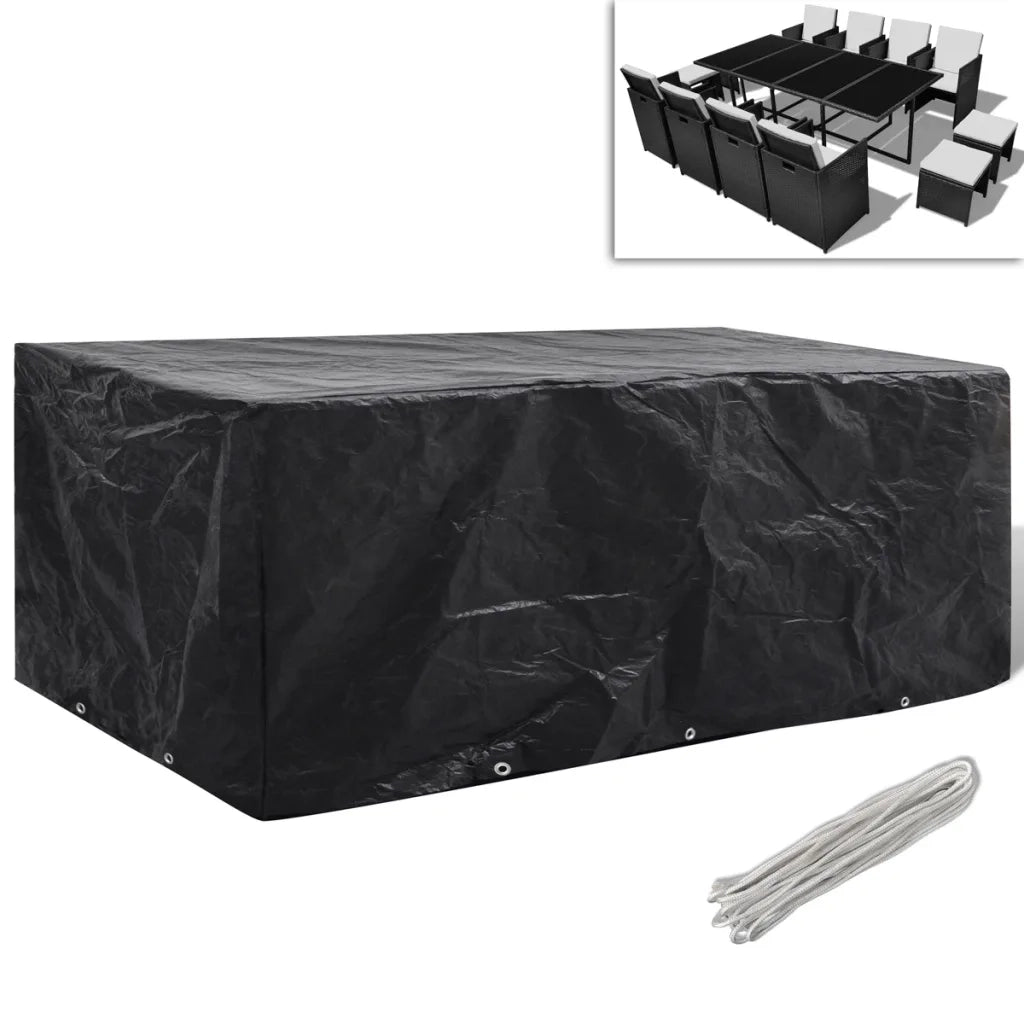 Copertura per Mobili da Giardino | Telone per mobili da esterni con 8 Occhielli 229x113x73 cm
